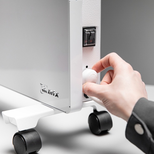 Конвектор электрический КМ-1500.2, 230 В, 1500 Вт, X-образный нагреватель, колеса, термостат MTX фото 24