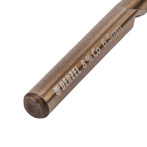 Сверло по металлу, 6,5 мм, HSS Co-8%// Denzel фото 3