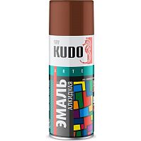 Эмаль аэрозольная универсальная Kudo KU-1023 какао 520 мл