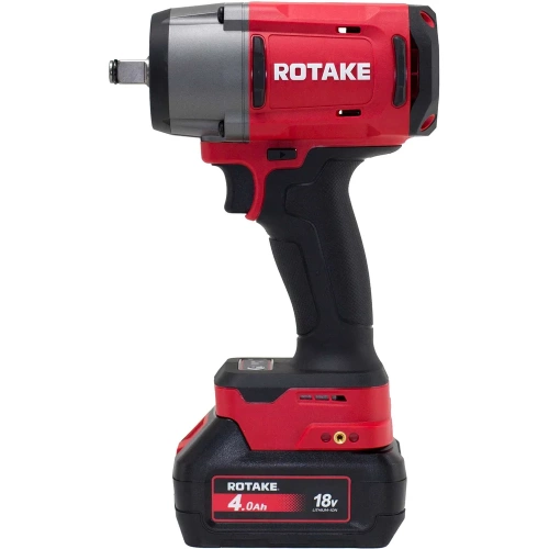 Гайковерт аккумуляторный ударный Rotake 1/2 1180 Нм, 18В, акб (4Ач) 2шт, в кейсе RC-8812 фото 4 Гайковерт аккумуляторный ударный Rotake 1/2 1180 Нм, 18В, акб (4Ач) 2шт, в кейсе RC-8812 фото 4