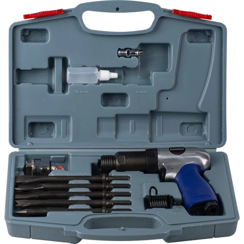 Пневмомолоток SUMAKE ST-M3009K/H + 5 зубил 170 мм 8096330 фото 3