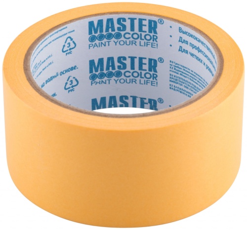 Лента малярная Master Color 30-6124 золотистая 48 мм 25 м