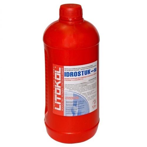 Добавка латексная для затирок Litokol Idrostuk-М 1,5 кг