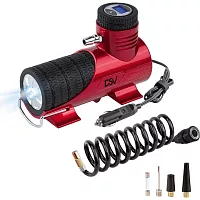 Цифровой компрессор DSV с быстросъёмным воздушным шлангом и LED фонарём, 35 л/мин 233000