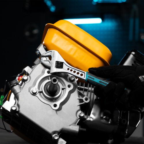 Ключ разводной, 250 мм, CrV, двухкомпонентная ручка Gross фото 10