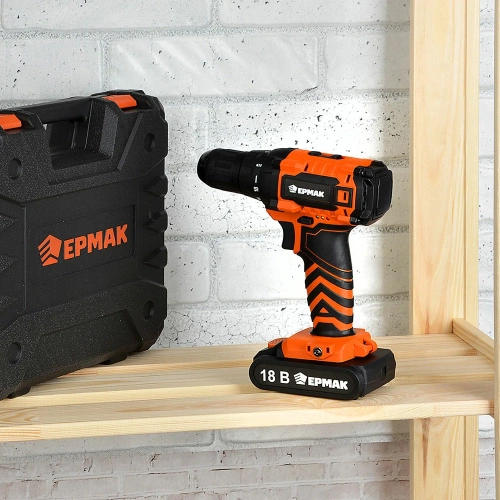 Аккумуляторная дрель-шуруповерт ЕРМАК ДША-18 646-325 фото 7 Аккумуляторная дрель-шуруповерт ЕРМАК ДША-18 646-325 фото 7