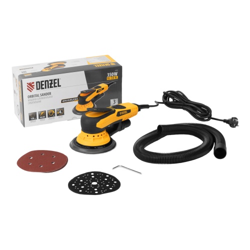 Машина шлифовальная орбитальная бесщет OS-150-BL, 350 Вт, 4000-10000 об/мин Denzel фото 21 Машина шлифовальная орбитальная бесщет OS-150-BL, 350 Вт, 4000-10000 об/мин Denzel фото 21