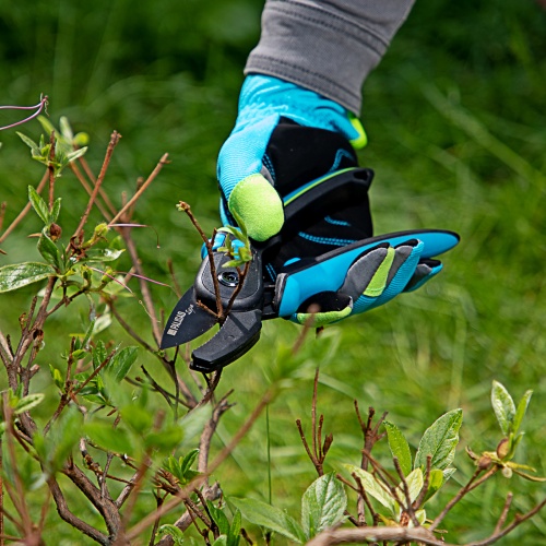 Секатор с наковальней, 220 мм, регулировка захвата, трехкомпонентные рукоятки, Luxe, Palisad фото 9