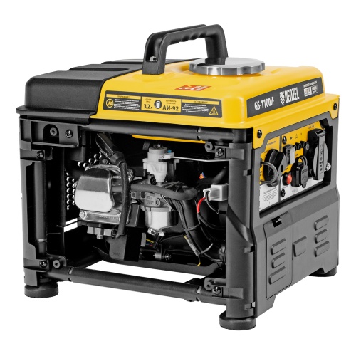 Генератор инверторный GS-1100iF, 1,1 кВт, 230 В, ручной старт DENZEL фото 20