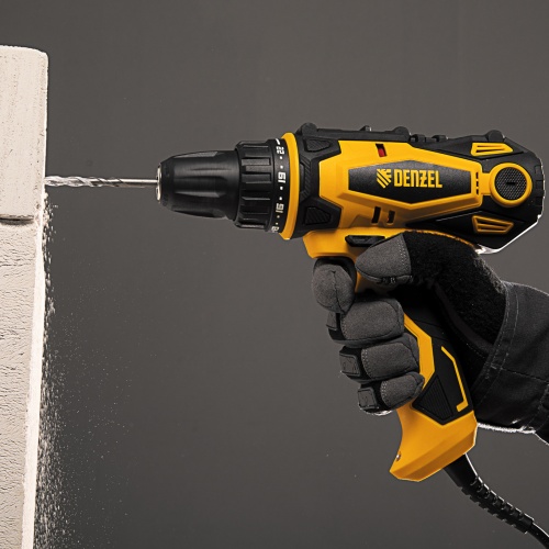 Дрель-шуруповерт сетевая SD-300-10 Denzel фото 14