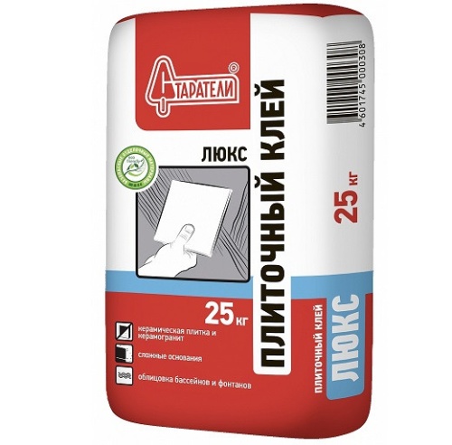 Плиточный клей Старатели Люкс 25 кг Плиточный клей Старатели Люкс 25 кг