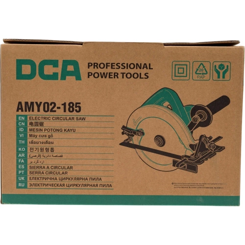 Электрическая циркулярная пила DCA AMY02-185 фото 11