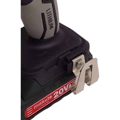 Дрель-шуруповерт аккумуляторная Makute с фиксатором вала (20В, 30Нм) CD227-LX-2B фото 5