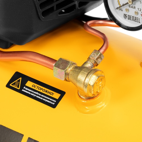 Компрессор воздушный DK1800/50, Х-PRO 1.8 кВт, 280л/мин, 50л Denzel фото 33