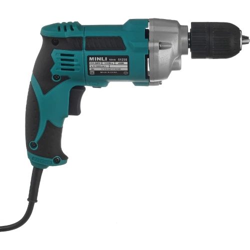 Дрель MINLI 13 мм, 450 Вт 51235 фото 3 Дрель MINLI 13 мм, 450 Вт 51235 фото 3