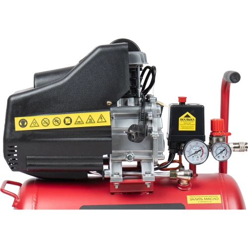 Воздушный компрессор СИЛАЧ ВК-24.1800 (238л/мин,объем24л,1,8кВт,8бар,2850об/мин) (1/14) 024055 фото 8