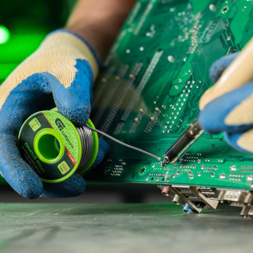 Припой с канифолью, D 2 мм, 100 г, POS61, на пластмассовой катушке Сибртех фото 8