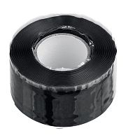 Изолента аварийно-ремонтная самослипающаяся Зубр Профессионал 12381-2 черная 25 мм 3 м