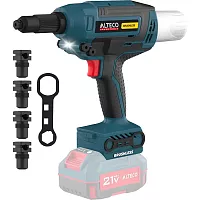 Бесщеточный аккумуляторный заклепочник ALTECO CRG 21-64 BL Solo 86105
