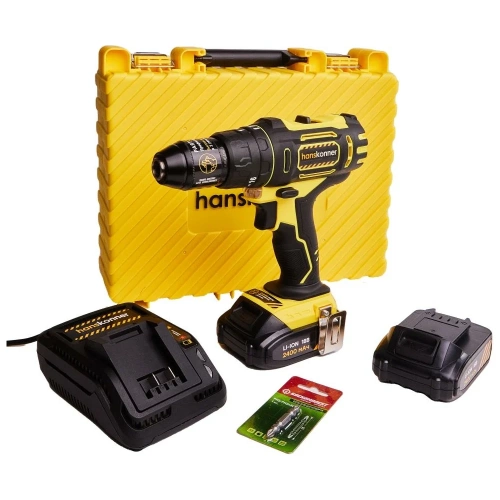 Аккумуляторная дрель-шуруповерт Hanskonner HCD1838R Аккумуляторная дрель-шуруповерт Hanskonner HCD1838R