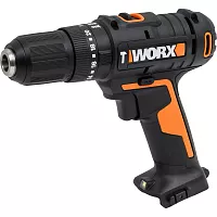 Ударная аккумуляторная дрель-шуруповерт WORX 50 Нм, 20 В, без АКБ и ЗУ WX370.9