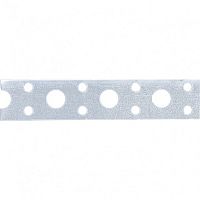 Лента перфорированная вентиляционная Сибртех 46548 прямая, 0,55 мм, LP V, 20х25000 мм, цинк