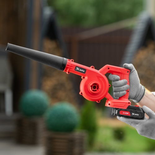 Воздуходувка-пылесос акк. портативная, LB-185, 35 м/с, 170 м3/ч, Li-Ion, 20 В MTX фото 42