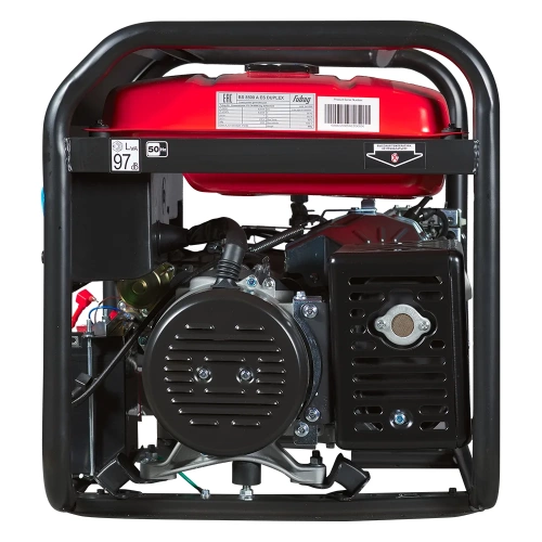 Бензиновая электростанция FUBAG с электростартером и коннектором автоматики bs 8500 a es duplex 641089 фото 5