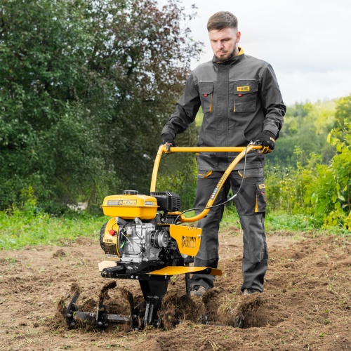 Мотоблок DPT-370S, 7 л.с., ремен.сцеп, фрез 3х4, ШОМ, передачи 3В/1Н Denzel фото 29