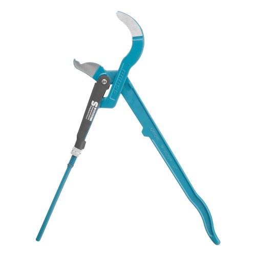 Ключ трубный рычажный 3, №4, цельнокованый, CrV, тип "S" Gross фото 4