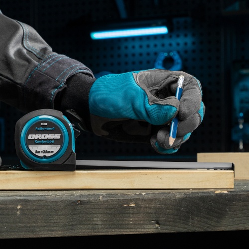 Рулетка Komfortabel 5 м х 25 мм,обрезиненный корпус Gross фото 10 Рулетка Komfortabel 5 м х 25 мм,обрезиненный корпус Gross фото 10