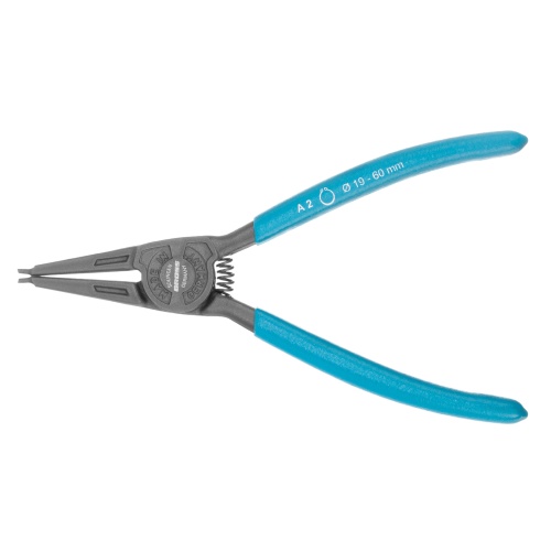 Съемник, 175 мм, для внешних стопорных колец (19-60 мм) прямые губки (разжим) Gross фото 3