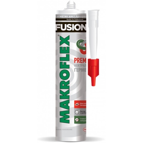 Макрофлекс Фьюжен герметик Нейтральный серый 0,28л