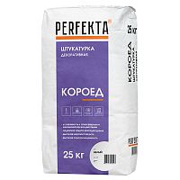 Штукатурка декоративная Perfekta Короед белая 25 кг
