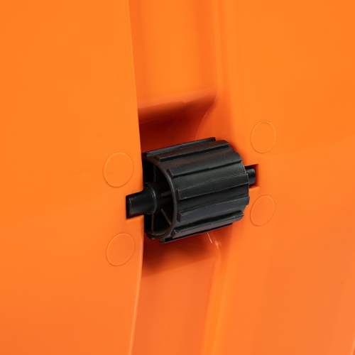 Движок для уборки снега пластиковый, 795х435х1280 мм, стальная рукоятка, усиленный Сибртех фото 7