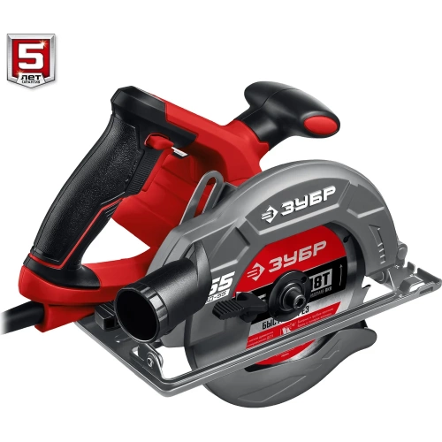 Дисковая циркулярная пила ЗУБР диск 165 мм, 1300 Вт ПД-55 фото 7