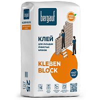 Клей для ячеистых блоков Bergauf Kleben Block