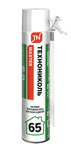 Пена монтажная ТЕХНОНИКОЛЬ MASTER 65 бытовая