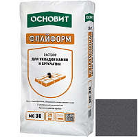 Раствор кладочный Основит Флайформ MC30 022 темно-серый 25 кг