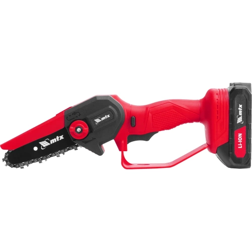 Цепная мини-пила аккумуляторная MTX MCS-100, шина 100 мм, Li-Ion, 20 В 58640 фото 6 Цепная мини-пила аккумуляторная MTX MCS-100, шина 100 мм, Li-Ion, 20 В 58640 фото 6