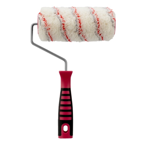 Валик "Нейлон Люкс" с двухкомпонентной ручкой, 180 мм, ворс 18 мм, D 48 мм, D ручки 6 мм, полиамид Matrix фото 3