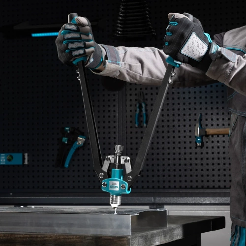 Двуручный усиленный заклепочник 520мм, 3.2-4.0-4.8-6.0-6.4 GROSS 40409 фото 7