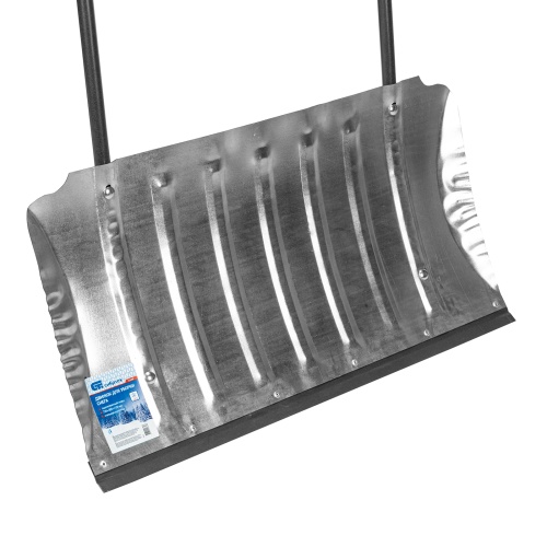 Движок для уборки снега оцинкованный, 735x385x1120 мм, стальная рукоятка, Сибртех фото 4