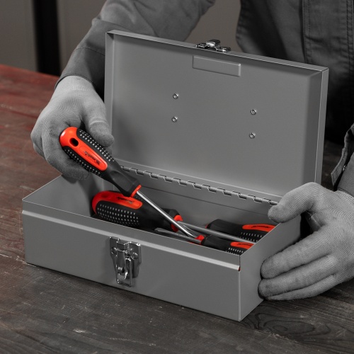 Ящик для инструмента, 284 х 160 х 78 мм, металлический Matrix фото 13