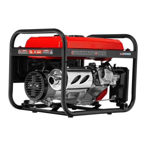 Генератор бензиновый RS-3500, 2,8 кВт, 230В, ручной стартер MTX фото 38