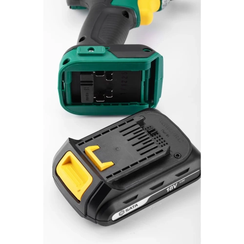 Винтовёрт аккумуляторный бесщёточный ударный 18V Sata SC51085 фото 7