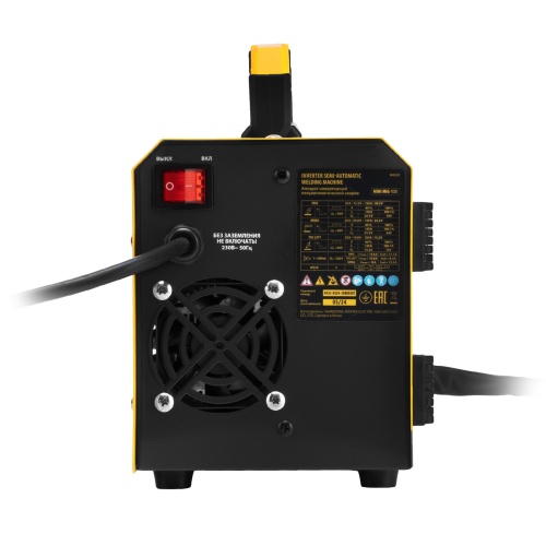 Аппарат инвертор. полуавтомат. сварки Mini MIG-135, 130 А, ПВ 60%// Denzel фото 9