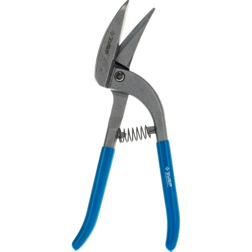 Ножницы по металлу цельнокованые, усиленные, левые, проходной рез, 300мм ЗУБР "ЭКСПЕРТ" "ПЕЛИКАН" 23013-30