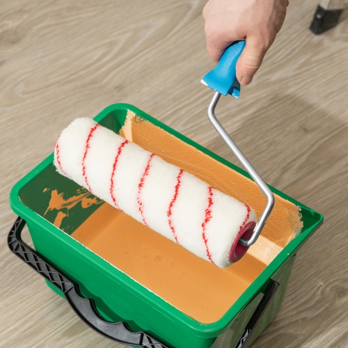 Валик сменный, "Нейлон Стандарт", 250 мм, ворс 9 мм, D 48 мм, D ручки 8 мм, полиамид Matrix фото 5 Валик сменный, "Нейлон Стандарт", 250 мм, ворс 9 мм, D 48 мм, D ручки 8 мм, полиамид Matrix фото 5