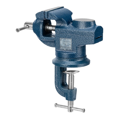 Тиски слесарные, настольные, поворотные, ширина рабочих губок 65 мм, наковальня Сибртех фото 23